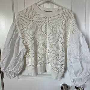 Allsaints Sol Jumper white shirt